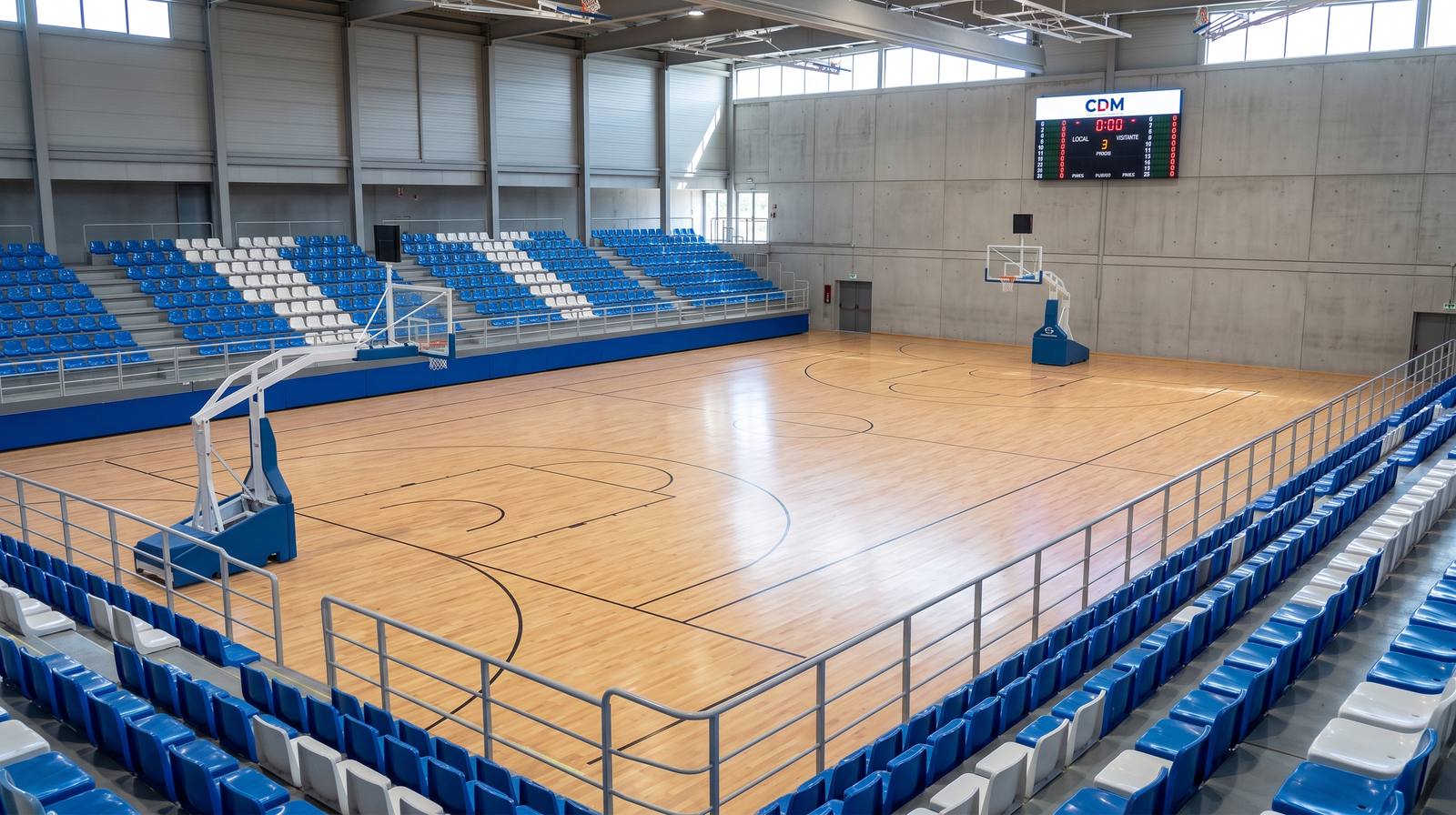 Polideportivo ValSport — pistas de baloncesto y voleibol en L'Eixample, Valencia